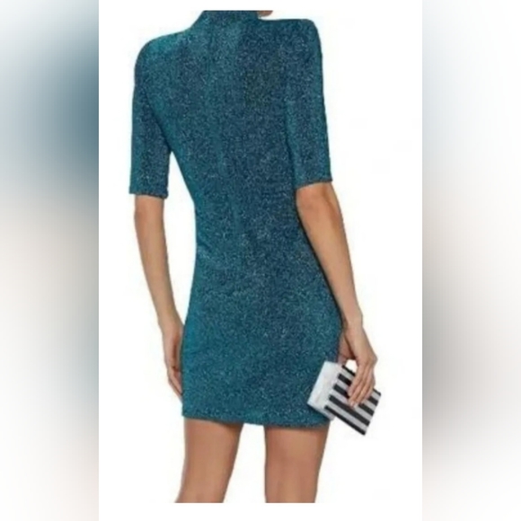 NWT Alice & Olivia Inka Turquoise Dress - Picture 2 of 8